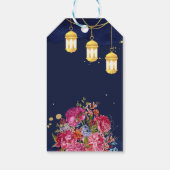 サンゲエ歓迎カスタム踊り標識インディアンカップル ギフトタグ (裏面)