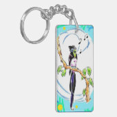 サンコウチョウちゃん キーホルダー (正面左)