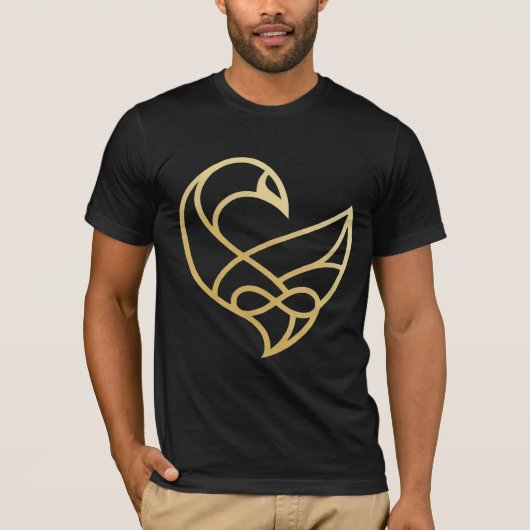 サンコファの上昇 サンコファの鳥 Tシャツ (正面)