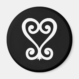 サンコファ |戻って取得 – Adinkra Symbol マグネット