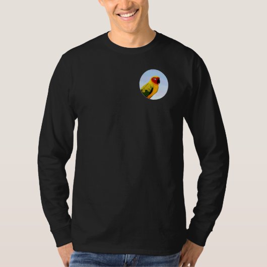 サンコンアバードバードウォッチャー動物生物学者 Tシャツ (正面)