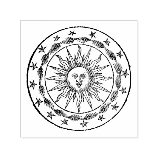 サンコート・オブ・アームズ。 セルフインキングスタンプ (デザイン)