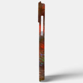 サンゴから着色された染色されたテクスチャを生ガラスの下で Case-Mate iPhoneケース (裏面 / 左)