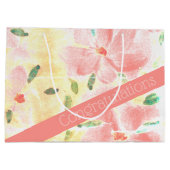 サンゴかわいらしの花 ラージペーパーバッグ (裏面)