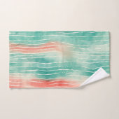 サンゴとターコイズ バスタオルセット (ハンドタオル)