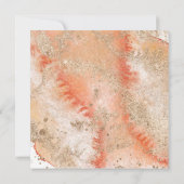 サンゴとネイビービーチ夏フローラ結婚ズ 招待状 (裏面)