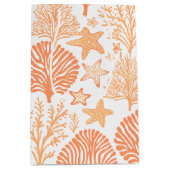 サンゴとヒトデ ミディアムペーパーバッグ (正面)