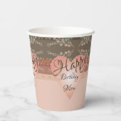 サンゴとピンクと桃ファンシー 紙コップ (裏面)