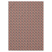 サンゴとピンクのチノワセリー テーブルクロス (正面)