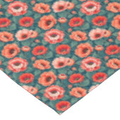 サンゴとピンクのチノワセリー テーブルクロス (アングル)