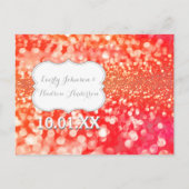 サンゴとピンクの輝きを保存する 案内ポストカード (裏面)