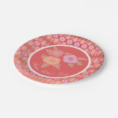 サンゴとピンクマザーズ日花紙プレート ペーパープレート (アングル)