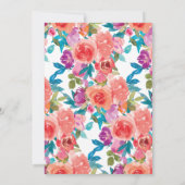 サンゴとファンダンゴフローラドライブbyシャワー 招待状 (裏面)