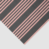 サンゴと木炭5型ストライプ模様 薄葉紙 (詳細)