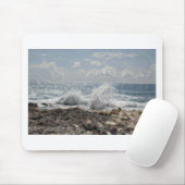サンゴと波 マウスパッド (マウス)