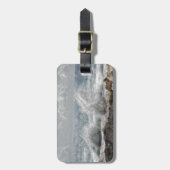 サンゴと波 ラゲッジタグ (正面縦)