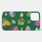 サンゴと海の植物:水中パターン Case-Mate iPhoneケース (裏面 (横))