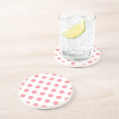 サンゴと白水玉模様 コースター (側面)