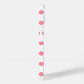 サンゴと白水玉模様 Case-Mate iPhoneケース (裏面 / 右)