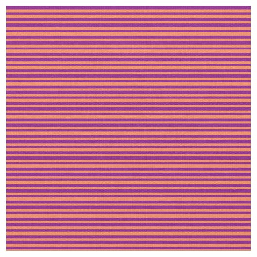 サンゴと紫の裏模様 ファブリック (クローズアップ)
