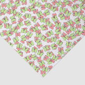 サンゴと緑の蝶 薄葉紙 (詳細)