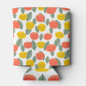 サンゴと金ゴールドの花 缶クーラー (裏面)