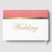 サンゴと金ゴールドハート ゲストブック (裏面)