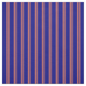 サンゴと青の線 ファブリック (見本)