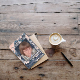 サンゴと青ひまわりアート |写真 |葬儀 プログラム