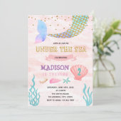 サンゴと魔法の王国へようこそ！お姫様の特別な日を一緒に祝いましょう！ 招待状 (スタンド正面)