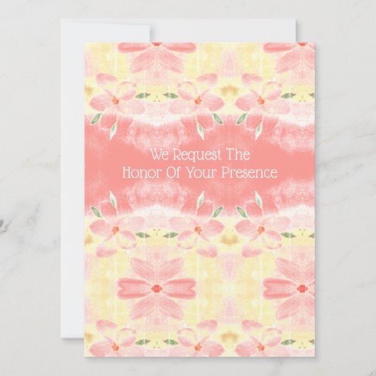 サンゴと黄色 (正面)