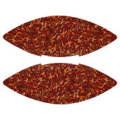 サンゴのように見え、壁のオレンジ色のテクスチャ アメリカンフットボール (パネル)