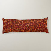 サンゴのように見え、壁のオレンジ色のテクスチャ ボディピロー (裏面)