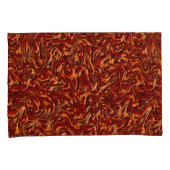 サンゴのように見え、壁のオレンジ色のテクスチャ 枕カバー (正面右)