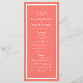 サンゴのウェディングサービス セレモニー ミニマリスト シンプルP プログラム