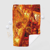 サンゴのカーニバルマスクに変色 ゴルフタオル (インサイチュ)