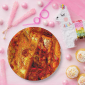 サンゴのカーニバルマスクに変色 ペーパープレート (パーティー)