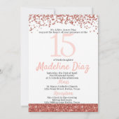 サンゴのキンセアニエラ誕生日招待状 誕生日 招待状 (裏面)