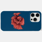 サンゴのシャム戦闘魚 Case-Mate iPhoneケース (裏面 (横))