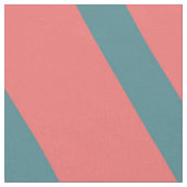 サンゴの対角ストライプ ファブリック (クローズアップ)