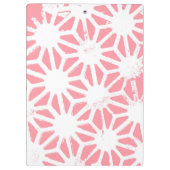 サンゴの幾何学的パターン クリップボード (裏面)