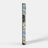 サンゴの庭花柄 iPhoneケース (右側面)