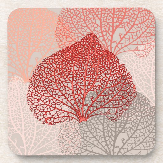サンゴの影 コースター (正面)