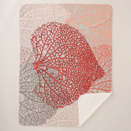 サンゴの影 シェルパブランケット