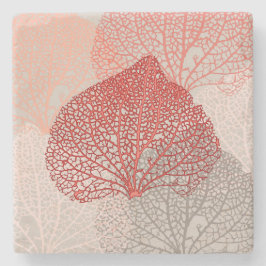 サンゴの影 ストーンコースター