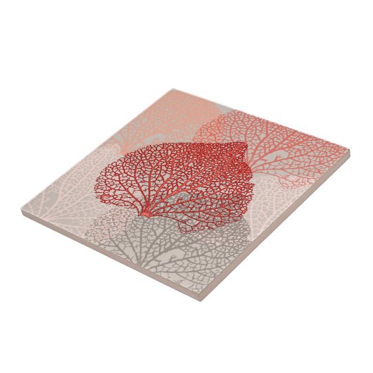 サンゴの影 タイル (側面)