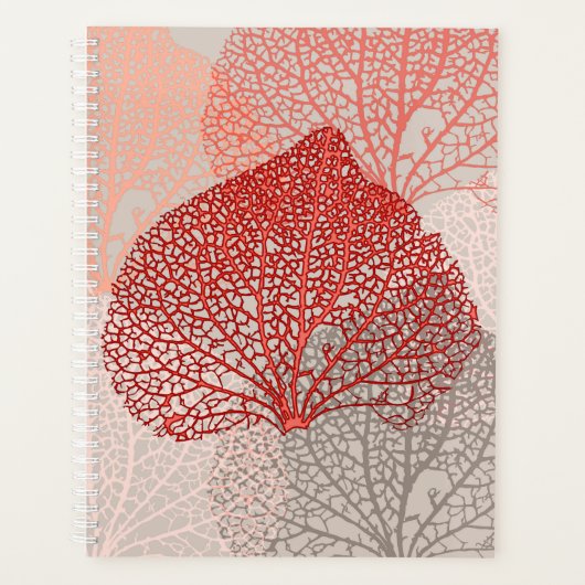 サンゴの影 プランナー手帳 (正面)