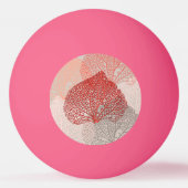 サンゴの影 卓球ボール (裏面)