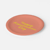 サンゴの復活の日 ペーパープレート (アングル)