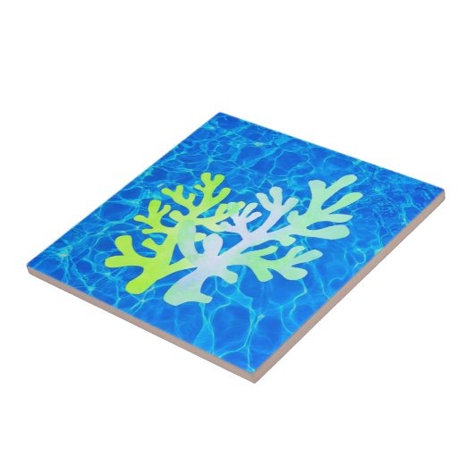 サンゴの水 タイル (側面)